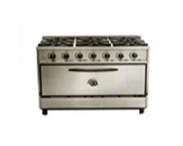 COCINA 1000 6H.ESMERILADA REJ.FUNDICION