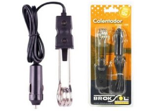 BROKSOL CALENTADOR PARA AUTO 12 VOLT CX24