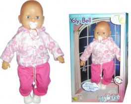YOLY BELL BEBE 48CM MECANISM(1186)C/C X4