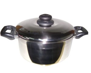 ANABEA CACEROLA 24CM AC.18/8 5,00LTS.