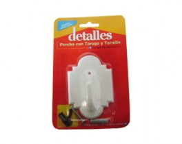 DETALLES PERCHA TARUGO Y TORNILLO(734)X6