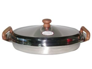 ANABEA GUISERA 35CM OVAL ACERO 18/8