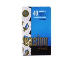 CASINO NAIPES X40 CELUPLASTIC CX12