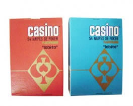 CASINO NAIPES X54 POKER PLAST.LOBITO X12