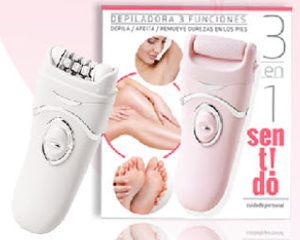 SENTIDO DEPILADORA 3 FUNCIONES