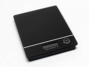 BALANZA COCINA ELECTRONICA 3KG.NEGRA CX6