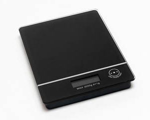 BALANZA COCINA ELECTRONICA 3KG.NEGRA CX6