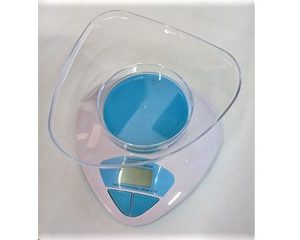 BALANZA COCINA 3KG.ELECT.TURQUESA CX6