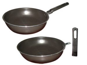 ANABEA TEFLON WOK 24CM MANGO EXTRAIBLE