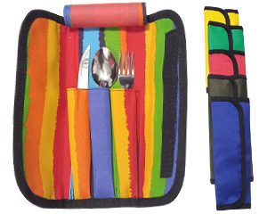 MILENIO JUEGO CUCHILLO+TENEDOR+FUNDA