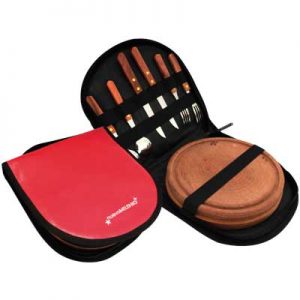 MILENIO JUEGO ASADO P/2PERS.24CM 7PZAS.