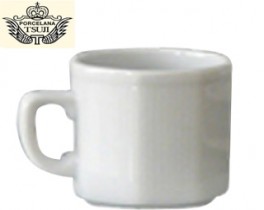 TSUJI 550 BLANCO TAZA DESAYUNO 200ML.X12