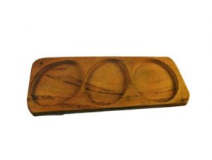 ALGARROBO TABLA 13X40CM RECTANGULAR