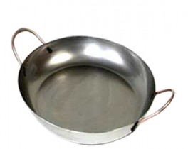 LOZAFER PAELLERA 2 ASAS 34CM CHAPA