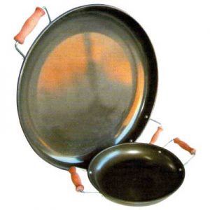 MYO PAELLERA 52CM METAL MGO.MADERA CX3