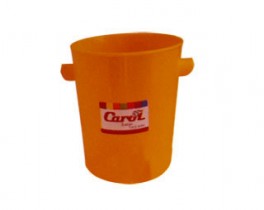 CAROL BALDE HIELO PLAST.15CM NARANJA