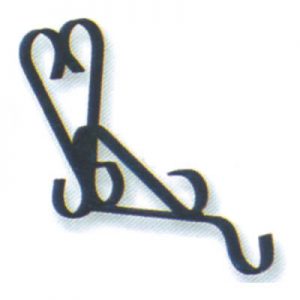 COSMOS PORTA MACETA MENSULA HIERRO