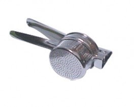 PRENSA PAPA ACERO INOX 27X10CM