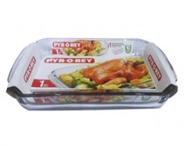 PYR O REY FUENTE RECT GRANDE 40X25CM  CX6