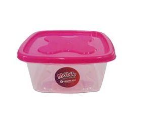 GEMPLAST CONTENEDOR CUAD.0,5 LTS.CX144