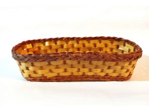 PANERA MIMBRE TRENZADO 7X21CM