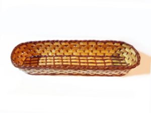 PANERA MIMBRE TRENZADA 12X40CM