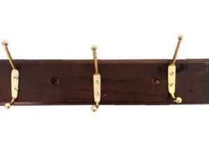 CRYSTAL ROCK PERCHERO MADERA 3 GANCHOS CX72