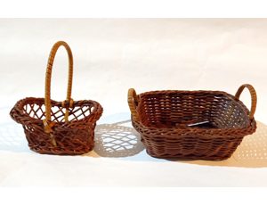 CESTITA 11CM DE MIMBRE 5 MDELOS