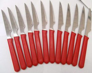 CAROL M/ROJO CUCHILLO CARNE BX12