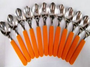 CAROL M/NARANJA CUCHARA MESA BX12