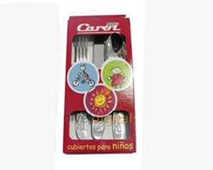 CAROL CUBIERTOS NIÑO 3PZAS.OSITO