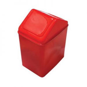 DESES PLAST RECIP.VAIVEN 10L.RECTANG.CX6