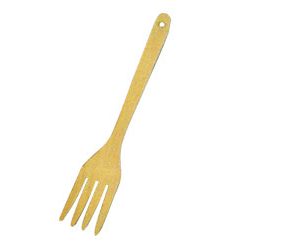 MADERA TENEDOR GRANDE 30CM CX12