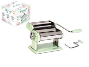 CAROL PASTEL MAQUINA PASTA VERDE ACERO