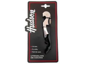 HUDSON SACACORCHO DOBLE IMPULSO PINTADO CX12
