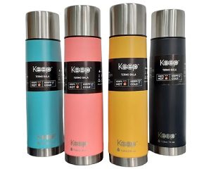 KEEP TERMO ACERO INOX. 1 LITRO CX12