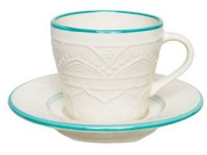 OXFORD SERENA SKY TAZA TE 200ML C/PLATO  CX12