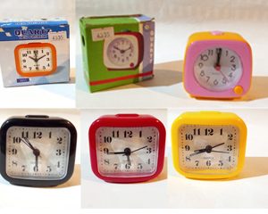 RELOJ DESPERTADOR CUADRADO 7X7(2MOD)BX12