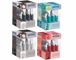 TRAMONTINA CARMEL JGO.CUBIERTOS 24PZ.X6