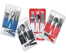 CAROL JGO.CUBIERTO 24PZ.C/CUBIERA(41024)