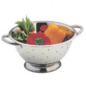 CAROL COLADOR CON ASAS 28CM ACERO INOX CX10