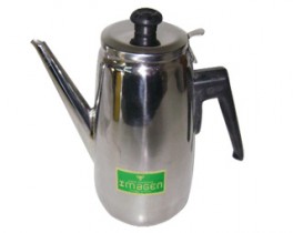 IMAGEN CAFETERA ACERO 1,250 LTS.PESADA