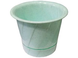 MACETA 15CM CON PLATO PLASTICO