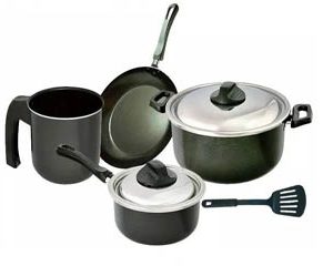 GUADIXFLON BATERIA 7 PZAS.T/ACERO CX1