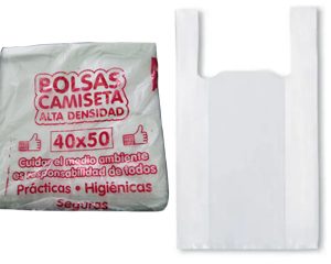 BOLSAS CAMISETA 40X50 310GR CX20 CX20