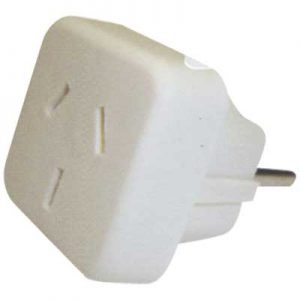 INDELPLAS FICHA ADAPTADORA 2 A 3  CX50