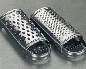 RALLADOR ACERO INOX.PLANO VERDURA CX12