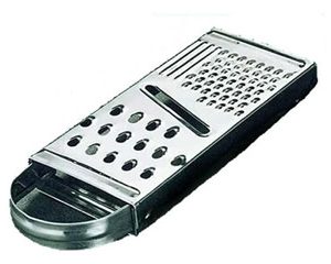 RALLADOR ACERO INOX.PLANO MIXTO CX12