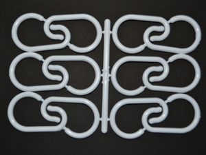 ELIPLAST GANCHO CORTINA BAÑO BLANCOCX60