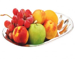 CAROL FRUTERA OVAL ACERO 31CM(961)CX6